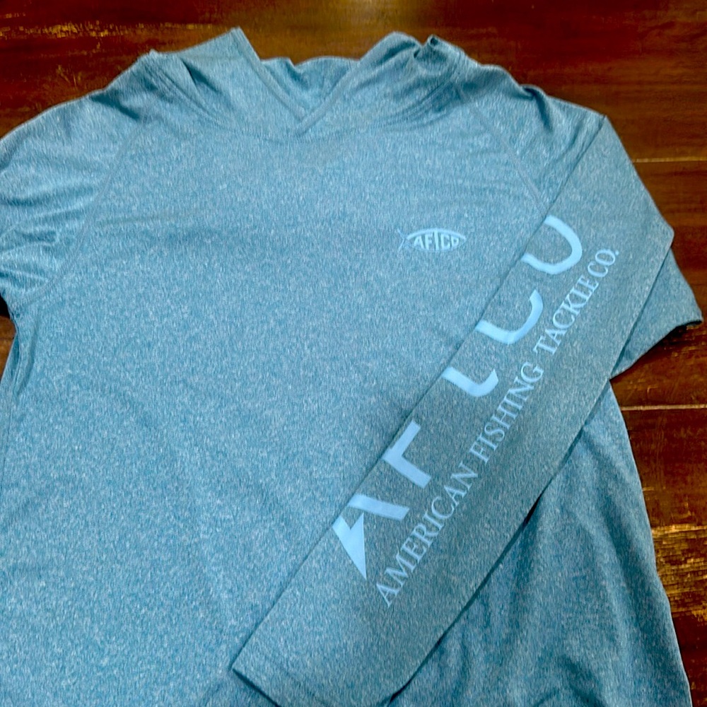 AFTCO Youth M Fishing shirt Blue
